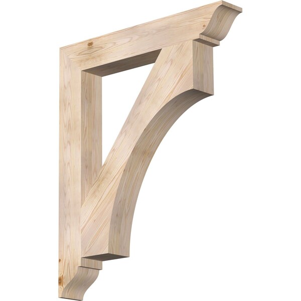 Ekena Millwork Westlake Traditional Smooth Bracket, Douglas Fir, 5 1/2"W x 38"D x 46"H BKT06X38X46WTL01SDF - main